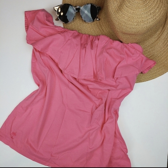 LILLY PULITZER - Wiley Tube Top in Hotty Pink - Picture 1 of 7